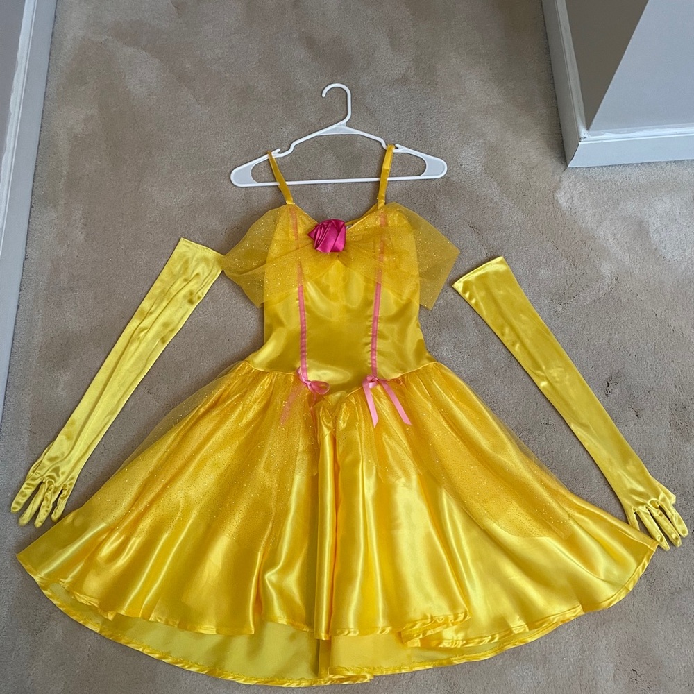 Princess belle costume adult small